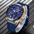 2019 New LIGE Blue Casual Mesh Belt Fashion Quartz Gold Watch Mens Watches Top Brand Luxury Waterproof Clock Relogio Masculino